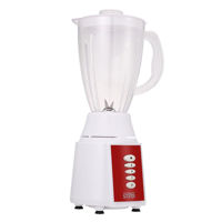 Imagen de Licuadora 1,5L, con mini procesadora o molinillo de café y semillas y exprimidor, vaso de acrílico 300W, en caja  WINNING STAR
