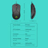 Imagen de Mouse óptico gamer con cable, RGB, varios colores, X1 IMICE, en caja