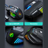 Imagen de Mouse óptico gamer con cable, retroiluminado, negro, X7 IMICE, en caja