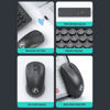 Imagen de Teclado y mouse óptico inalámbricos, negro, AN-500 IMICE, en caja