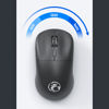 Imagen de Teclado y mouse óptico inalámbricos, negro, AN-500 IMICE, en caja
