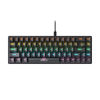 Imagen de Teclado con cable, sin teclado numérico, retroiluminado, varios colores, GK-690, IMICE, en caja