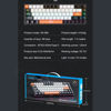 Imagen de Teclado con cable, sin teclado numérico, retroiluminado, varios colores, GK-690, IMICE, en caja