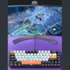Imagen de Teclado con cable, sin teclado numérico, retroiluminado, varios colores, GK-690, IMICE, en caja