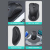 Imagen de Mouse óptico inalámbrico, varios colores, E-2310 IMICE, en caja