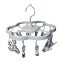 Imagen de Tendedero colgante de plástico 12 palillos, varios colores