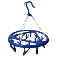 Imagen de Tendedero colgante de plástico 18 palilos, varios colores