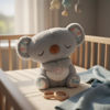 Imagen de Dormidera peluche koala, con luz y sonido, 3AA, en bolsa, varios colores