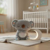 Imagen de Dormidera peluche koala, con luz y sonido, 3AA, en bolsa, varios colores