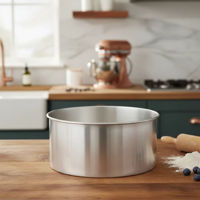 Imagen de Tortera de aluminio fondo fijo alta 27cm