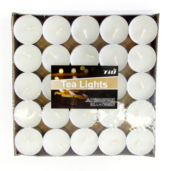 Imagen de Vela chata x50, duración 3h en caja