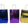 Imagen de Bolsa de regalo, PACK x12, papel metalizado, varios colores