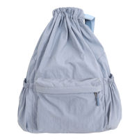 Imagen de Cartera mochila de tela avión, ajustable, varios colores