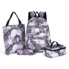 Imagen de Mochila juvenil con vianda y cartuchera, varios colores