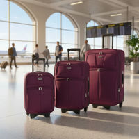 set de 3 valijas apra viaje carry on 