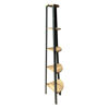 Imagen de Mueble estantería de hierro y MDF, 4 estantes, en caja, Berlina Home