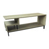 Imagen de Mueble rack de hierro y madera con estantes, en caja Berlina Home