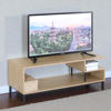 Imagen de Mueble rack de hierro y madera con estantes, en caja Berlina Home