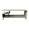 Imagen de Mueble rack de hierro y madera con estantes, en caja Berlina Home