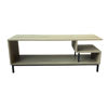 Imagen de Mueble rack de hierro y madera con estantes, en caja Berlina Home