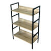 Imagen de Mueble estantería de hierro y MDF, 3 estantes, en caja, Berlina home