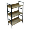 Imagen de Mueble estantería de hierro y MDF, 3 estantes, en caja, Berlina home