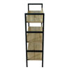 Imagen de Mueble estantería de hierro y MDF, 3 estantes, en caja, Berlina home
