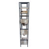 Imagen de Mueble estantería de hierro y MDF, 11 estantes, en caja, Berlina Home
