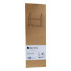 Imagen de Mueble estantería de hierro y MDF, 2 estantes, para colgar, en caja, Berlina Home
