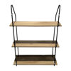 Imagen de Mueble estantería de hierro y MDF, 3 estantes, para colgar, en caja, Berlina Home