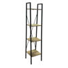 Imagen de Mueble estantería de hierro y MDF, 4 estantes, en caja, Berlina Home