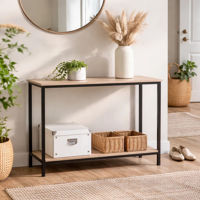 Imagen de Mueble organizador multiuso recibidor de hierro y MDF, en caja Berlina Home