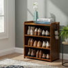 Imagen de Mueble organizador de MDF, 3 estantes con perchero, ideal zapatera o biblioteca en caja