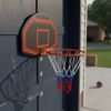 Imagen de Tablero de basket de plástico, aro de metal 38cm, para pared y sobre puerta, en caja