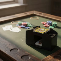 Imagen de Dispensador barajador de naipes, automático 4 mazos, 6D, en caja