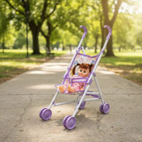 Imagen de Coche para muñeca, de plástico, con muñeca, en bolsa, varios colores