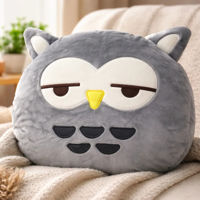 Imagen de Peluche almohadón búho, 2 colores