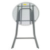 Imagen de Mesa de PVC y hierro, patas plegables, Berlina Home, alta ideal para bar