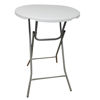 Imagen de Mesa de PVC y hierro, patas plegables, Berlina Home, alta ideal para bar