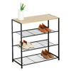 Imagen de Mueble organizador multiuso recibidor de hierro y MDF, en caja Berlina Home