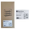 Imagen de Mueble organizador multiuso recibidor de hierro y MDF, en caja Berlina Home