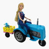 Imagen de Muñeca con tractor y accesorios, en caja