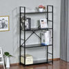 Imagen de Mueble estantería de hierro y MDF, 4 estantes, en caja, Berlina home