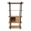 Imagen de Mueble estantería de hierro y MDF, 5 estantes, en caja, Berlina Home