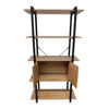 Imagen de Mueble estantería de hierro y MDF, 5 estantes, en caja, Berlina Home