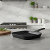 Imagen de Sartén plancha antiadherente, 28cm compatible con todo tipo de hornalla, en caja, WINNING STAR