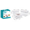 Imagen de Vianda recipiente de acrílico x3 con bomba de vacío, 2.5W en caja, WINNING STAR