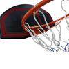 Imagen de Tablero de basket de plástico, aro de metal 38cm, para pared y sobre puerta, en caja