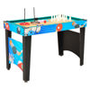 Imagen de Mesa multijuegos 12en1, futbolito, pool, hockey, black Jack, ajedrez, damas, back gammon, mini ping pong, bowling, tejo, etc