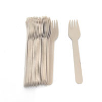 Imagen de Descartable, tenedor de madera, bolsa x25